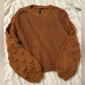 Moon & Madison Rust Knit Sweater